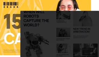 Demonstration of the Popunder format. In the foreground is an example of a website, in the background is an example of an advertising format.